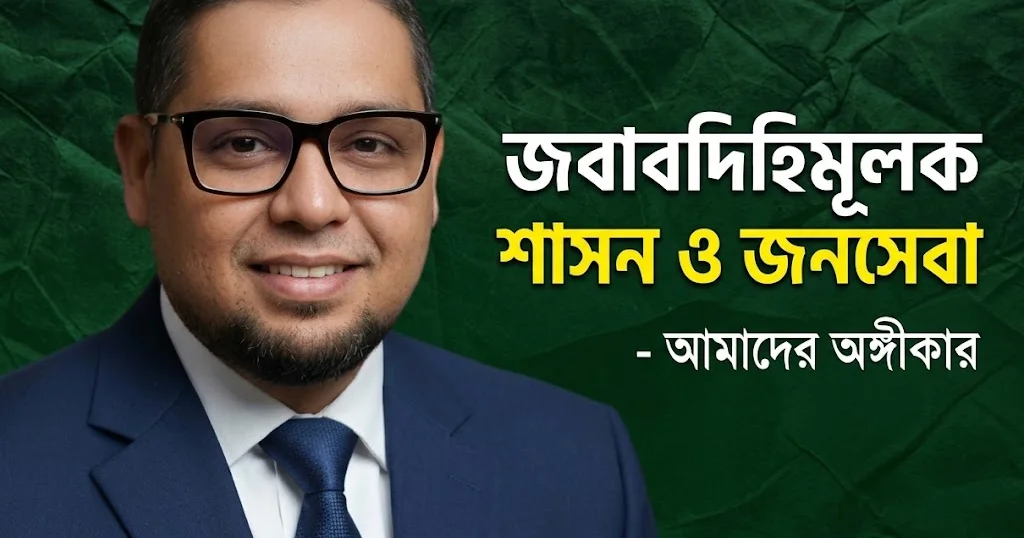 জবাবদিহিমূলক শাসন ও জনসেবা